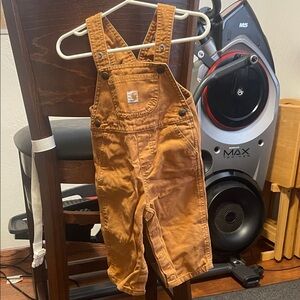 Carhartt Kids Tan Overalls